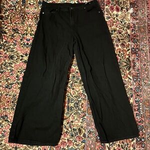 GAP Black Wide Leg Jeans